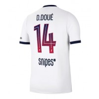 Stroje piłkarskie Paris Saint-Germain Desire Doue #14 Koszulka Wyjazdowej 2026-27 Krótki Rękaw
